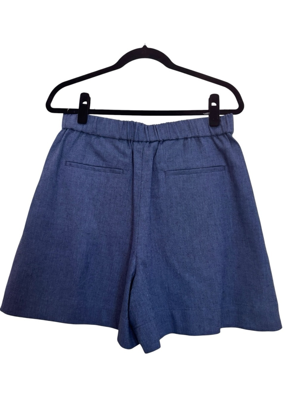 Banana Republic Linen Blend Herringbone Culotte Shorts NWT Size M - Picture 6 of 9